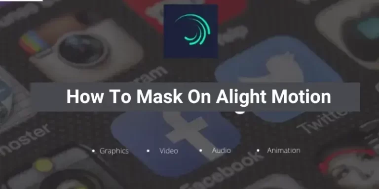 how to Mask On Alight Motion